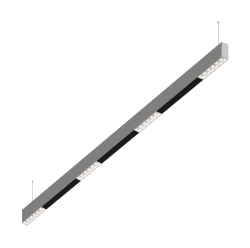 Подвесной светодиодный светильник 1,5м, 24Вт, 34°, алюминий