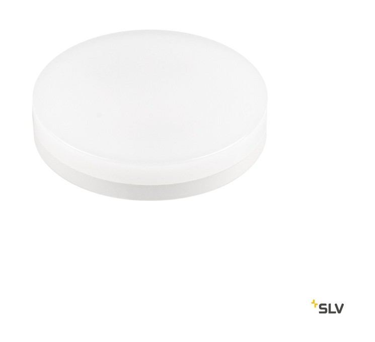 LED GX53 SLV светодиодный источник света, белый / молочный, 6 Вт, 4000К, CRI90, 120° (SLV_1005269)