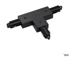 T-образный соединитель SLV, черный, заземляющий электрод слева