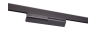 Светодиодный светильник Donolux LINE TURN для SPACE Track system 16W, 3000К, черный (DL20294WW16B)