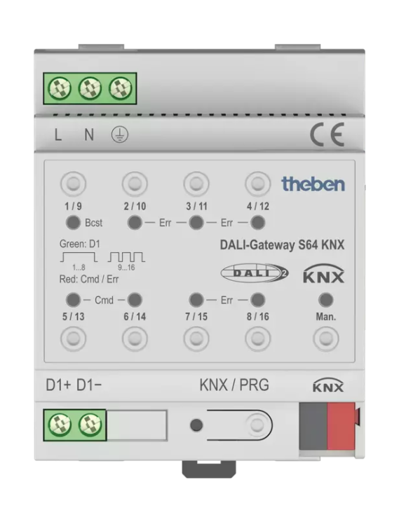DALI-шлюз Theben S64 KNX (4940301)
