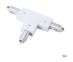 T-образный соединитель SLV, белый, заземляющий электрод слева