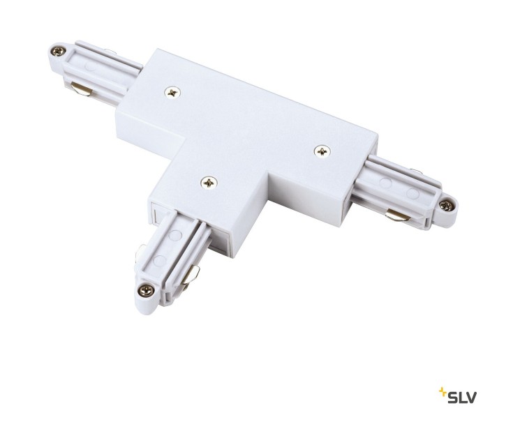 T-образный соединитель SLV, белый, заземляющий электрод слева (SLV_143071)