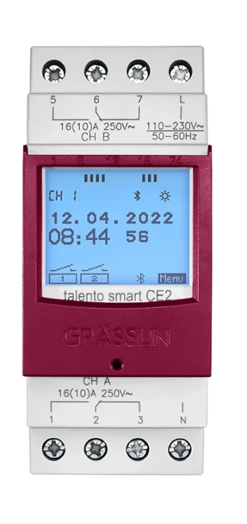 Цифровой таймер Grasslin Talento smart CE2 (43.04.0004.1)