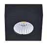 Накладной светодиодный светильник Donolux MONO, квадратный, 7Вт, черный (DL18812/7W Black SQ)