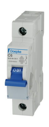 Автоматический выключатель Doepke DLS 6H C6-1 6KA (09914199)