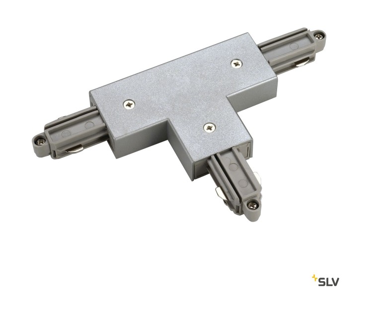 T-образный соединитель SLV, серый, заземляющий электрод справа (SLV_143082)
