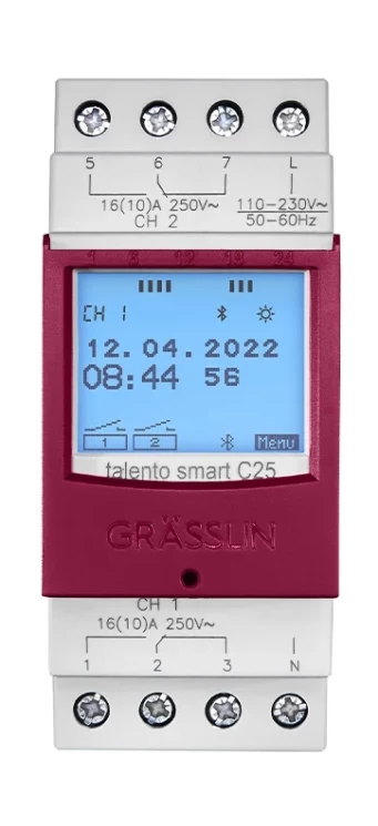 Цифровой таймер Grasslin Talento smart C25 (43.03.0002.1)