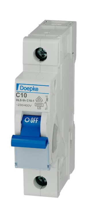 Автоматический выключатель Doepke DLS 6h C10-1 6KA (09914201)