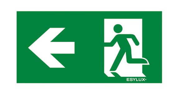 Пиктограмма для аварийных светильников ESYLUX SLX 24 HIGH COVER SYMBOL LEFT (EN10077555)