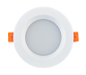 Встраиваемый биодинамический светодиодный светильник Donolux RITM, 7Вт, белый (DL18891/7W White R Dim)