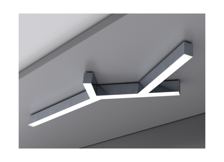 Накладной светодиодный светильник Donolux, 76.8Вт, 3000K (DL18516C051A77)
