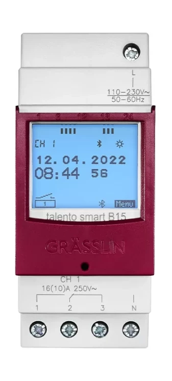 Цифровой таймер Grasslin Talento smart B15 (43.02.0001.1)