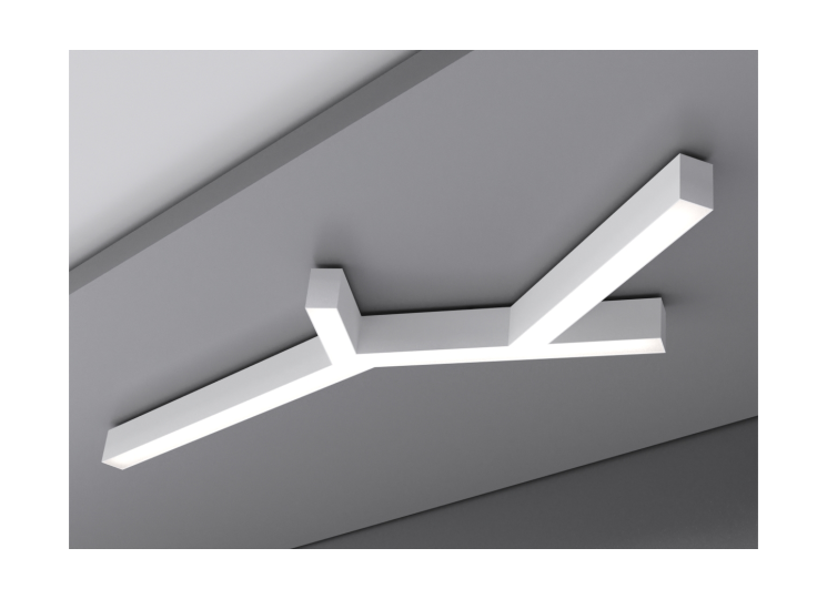 Накладной светодиодный светильник Donolux, 76.8Вт, 3000K, белый (DL18516C051W77)