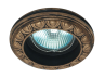 Светильник встраиваемый гипсовый Donolux DECORO, круглый, медь (DL212G/8)