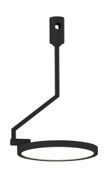 Светодиодный светильник для магнитной модульной системы, 15Вт, черный
