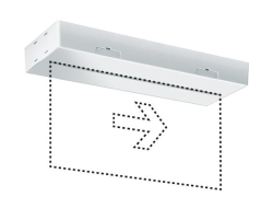 Аварийный светильник ESYLUX SLX EL LED DISPLAY 8h 24m IR SM