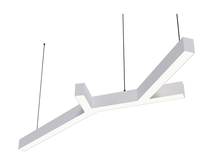 Подвесной светодиодный светильник Donolux, 77Вт, 3000K, белый (DL18516S051W77)
