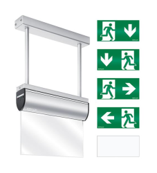 Аварийный светильник ESYLUX SLC EL LED 3H 25M IR SC/C PM