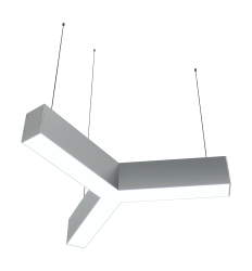 Подвесной светодиодный светильник Donolux 28.8Вт, 3000K,  алюминий
