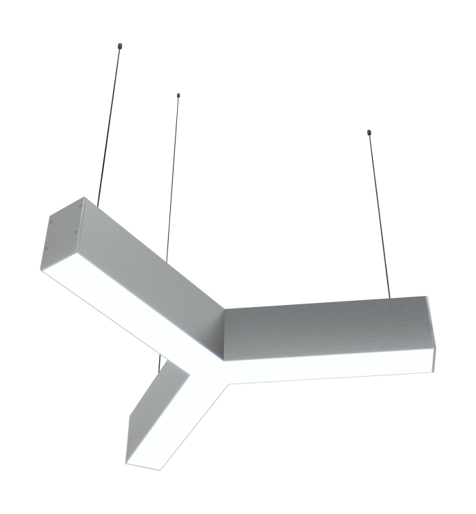 Подвесной светодиодный светильник Donolux 28.8Вт, 3000K,  алюминий (DL18516S011A29)