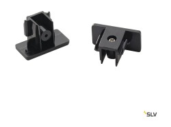 ТОРЦЕВЫЕ КРЫШКИ SLV, черные, 2 шт.