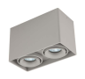 Накладной светильник Donolux LUMME, 9,3 Вт, 3000К, серый (DL18610/02WW-SQ Silver Grey)