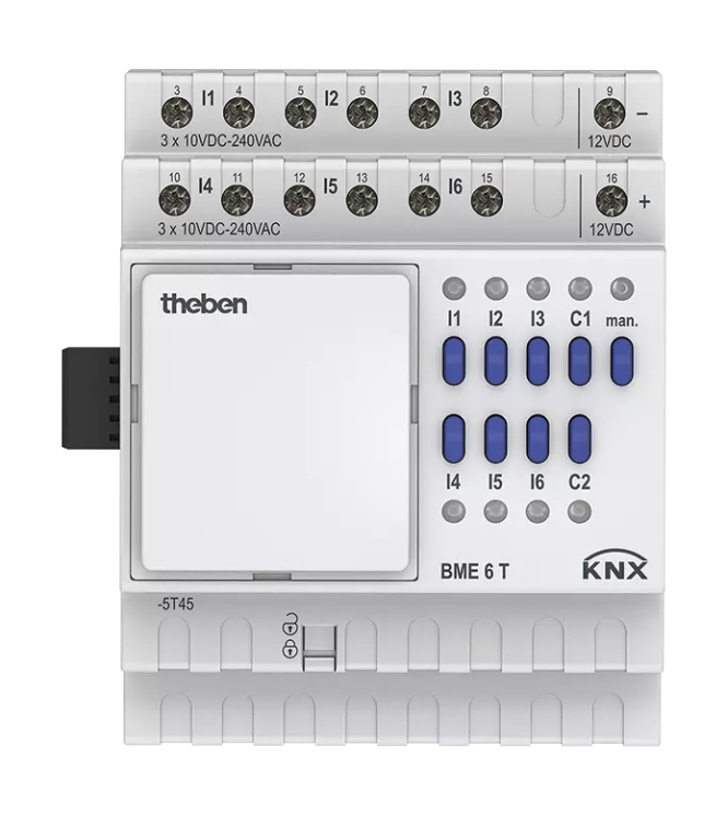 Кнопочный интерфейс Theben BME 6T KNX (4930235)