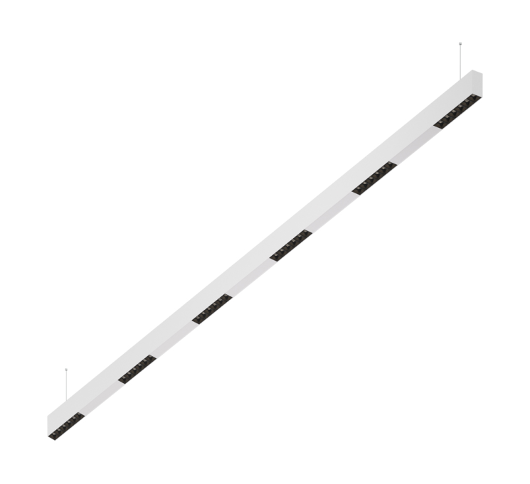 Подвесной светодиодный светильник 2м, 36Вт, 34°, белый (DL18515S121W36.34.2000BW)