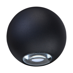 Настенный светодиодный светильник Donolux LUMIN, черный, 2x3Вт, 700мА