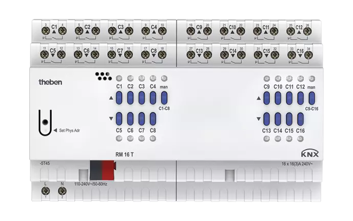 Универсальный актуатор Theben RM 16 T KNX (4940205)