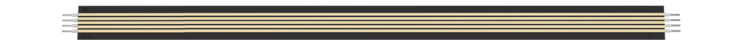 Электрическая плата для магнитного шинопровода 465мм, черный (Electrical Plate 465 DLMX Black Sp)