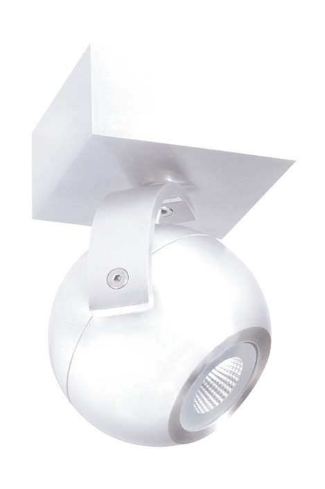 Накладной светодиодный светильник Donolux APPLE, 7Вт, 3000К, белый (DL18395/11WW-White)