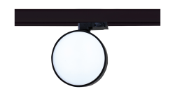 Светодиодный светильник для трехфазной шины, 12Вт, черный
