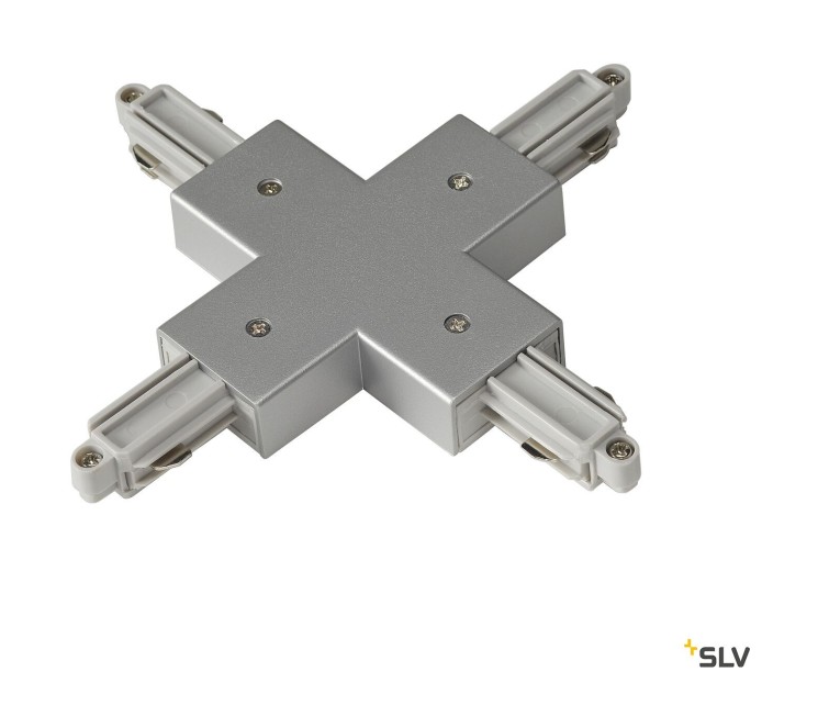 КРЕСТООБРАЗНЫЙ СОЕДИНИТЕЛЬ SLV, серый (SLV_143162)