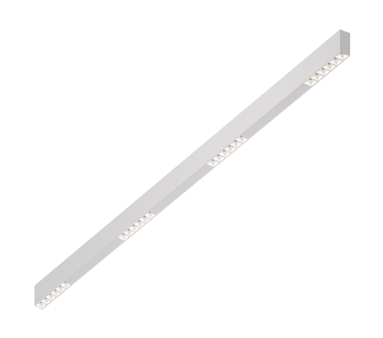 Накладной светодиодный светильник 1,5м, 24Вт, 48°, белый (DL18515C121W24.48.1500WW)