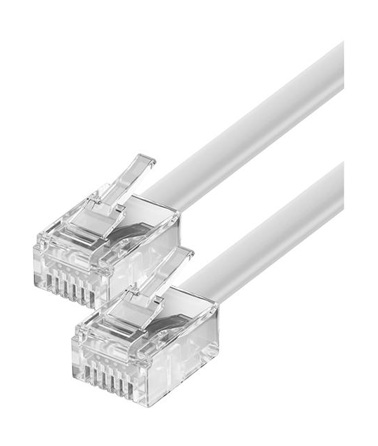 Кабель RJ11 10m WH Esylux (EC10431524)