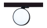 Светодиодный светильник для трехфазной шины, 24Вт, черный (DL18791R24W1B Track)