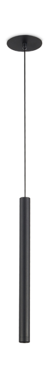 Подвесной светодиодный светильник со встраиваемой базой Donolux UNO, 350мм, черный (DL20001R5W1BBB350S In)