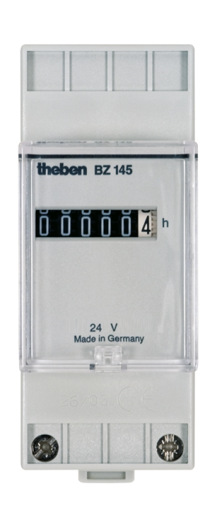 Счетчик часов наработки электромеханический Theben BZ 145 24V (1459024)