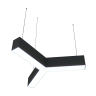 Подвесной светодиодный светильник 28.8Вт, 4000K, черный