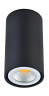 Накладной алюминиевый светильник Donolux EVA, черный (N1595Black/RAL9005)