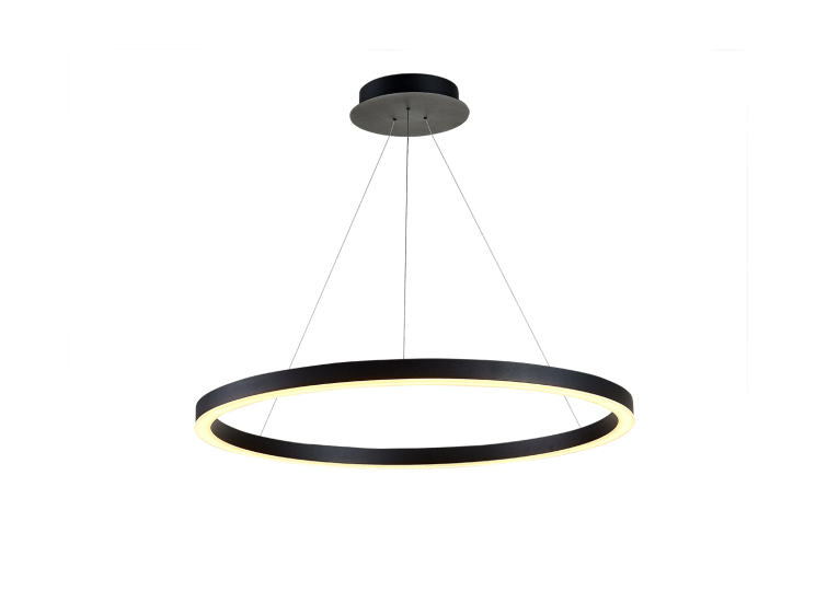 Подвесной светильник Donolux RINGLET, 42Вт, черный (S111028/1 D800 Black)