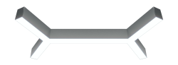 Накладной светодиодный светильник Donolux 57.6Вт, 3000K, алюминий