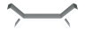 Накладной светодиодный светильник Donolux 57.6Вт, 3000K, алюминий (DL18516C021А57)