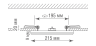 Влагозащитная встраиваемая светодиодная панель Donolux DEPO, 27Вт, 3000K (DL20091R27W1W IP44)