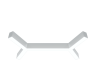 Накладной светодиодный светильник Donolux 57.6Вт, 3000K, белый (DL18516C021W57)