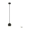 Светильник SLV LIGHT EYE BALL, LED, GU10, черный/хром, 5 Вт