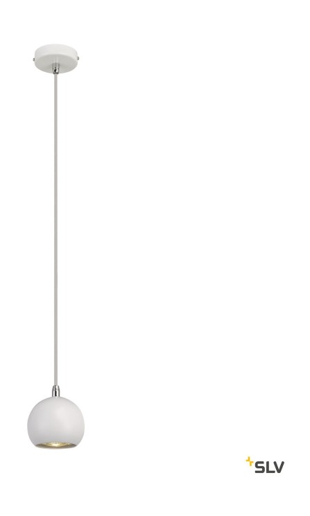 Светильник SLV LIGHT EYE BALL, LED, GU10, белый/хром, 5 Вт (SLV_133491)