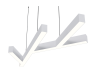 Подвесной светодиодный светильник Donolux, 96Вт, 3000K, белый (DL18516S061W96)
